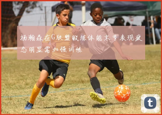 杨瀚森在G联盟锻炼体能末节表现疲态明显需加强训练