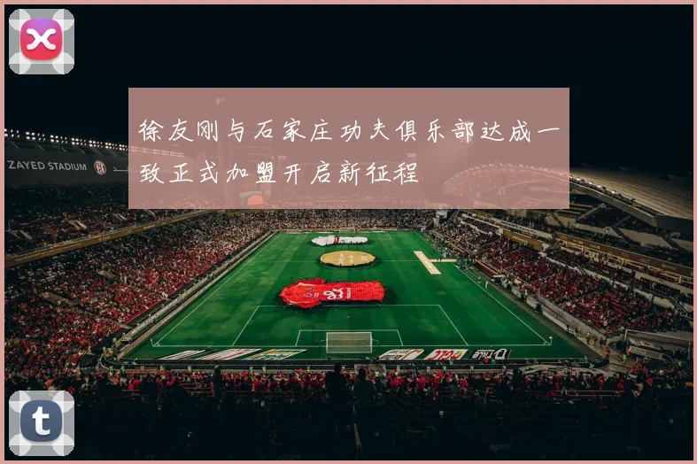 徐友刚与石家庄功夫俱乐部达成一致正式加盟开启新征程